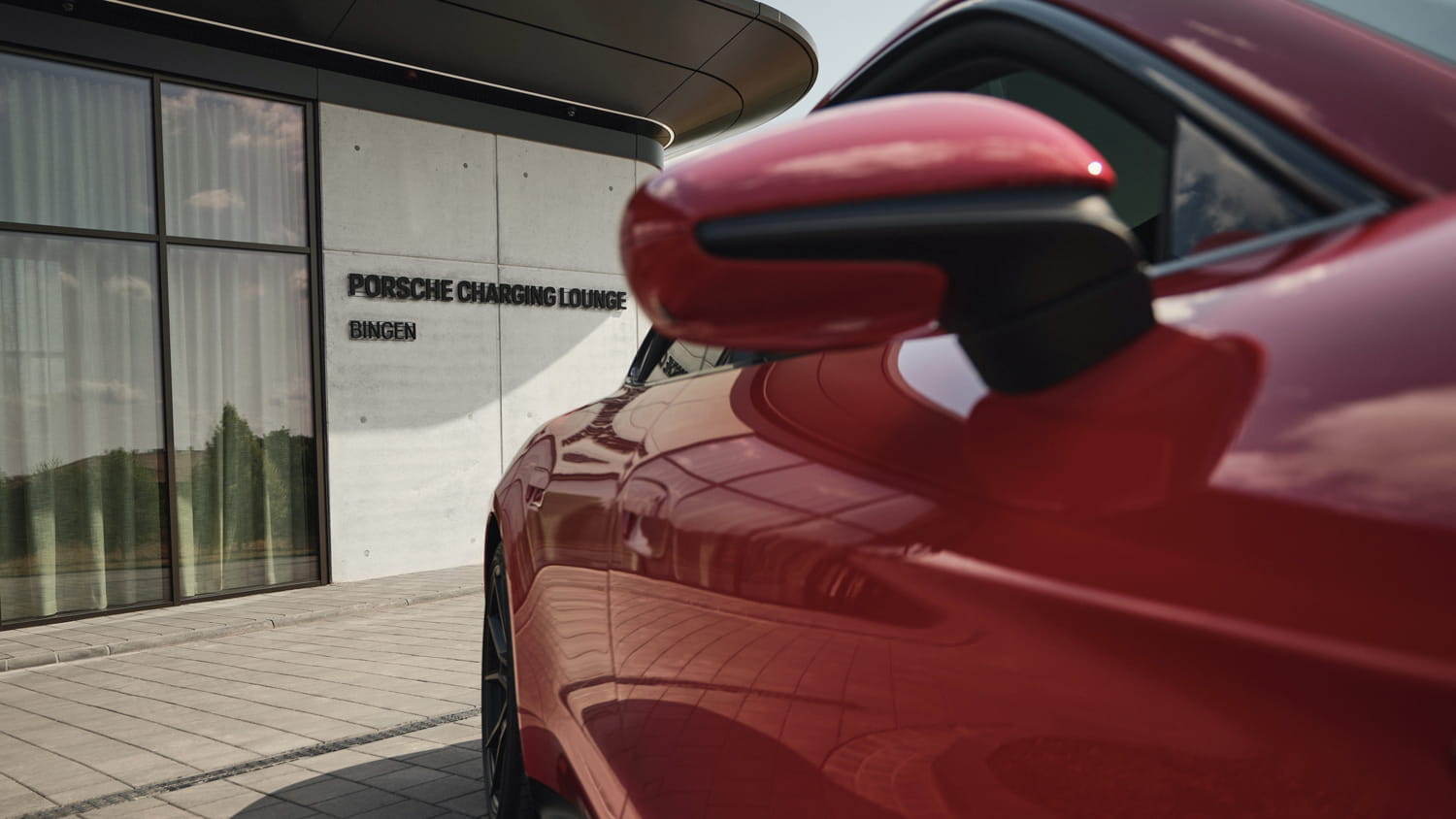 First Porsche Charging Lounge